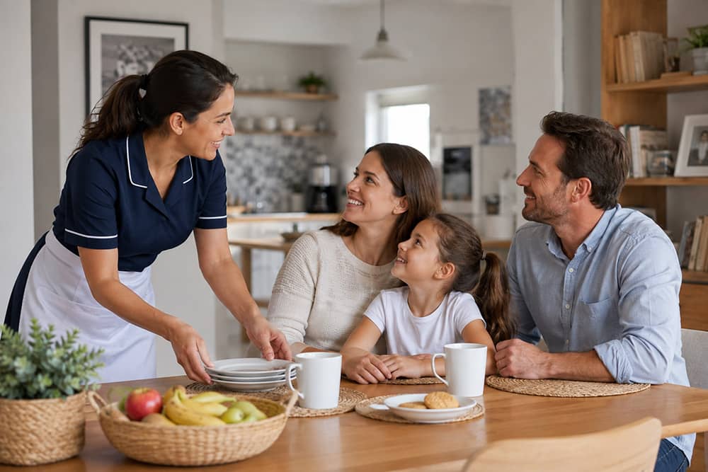 Qué tipo de familia encaja mejor contigo como empleada del hogar